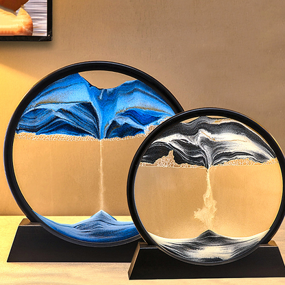 3D Quicksand Hourglass Decoration