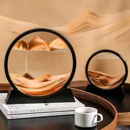 3D Quicksand Hourglass Decoration