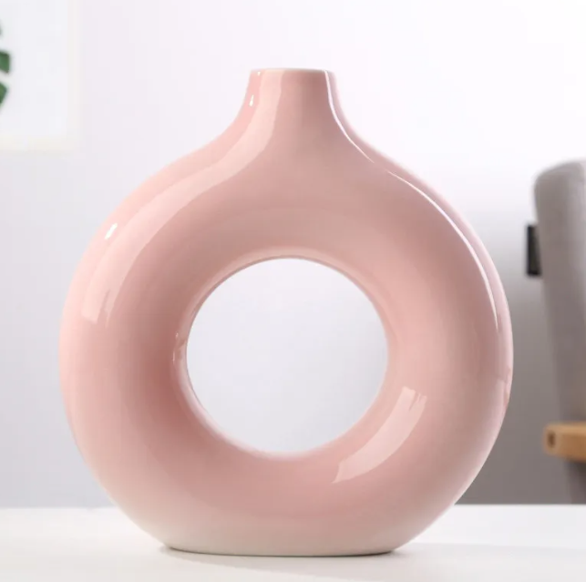 Donut Flower Vase