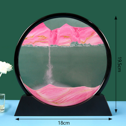 3D Quicksand Hourglass Decoration