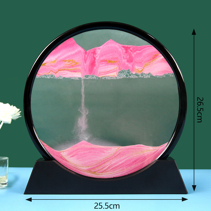 3D Quicksand Hourglass Decoration