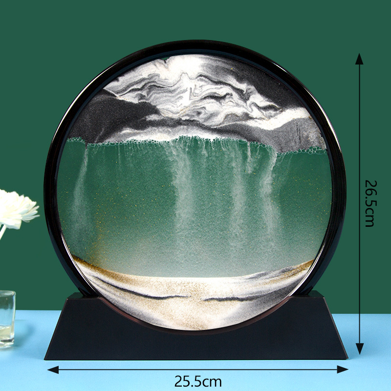 3D Quicksand Hourglass Decoration