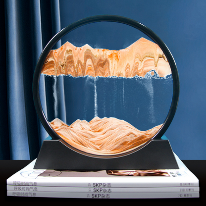 3D Quicksand Hourglass Decoration