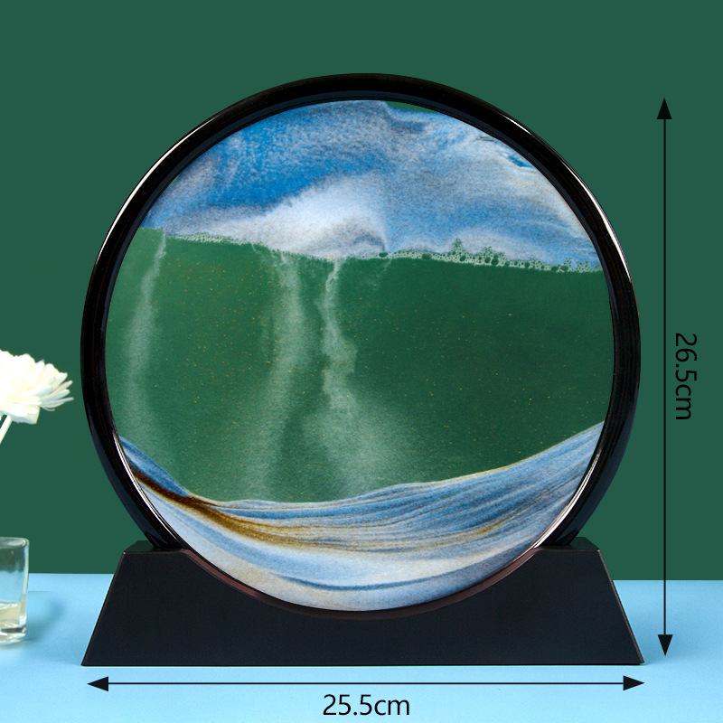 3D Quicksand Hourglass Decoration