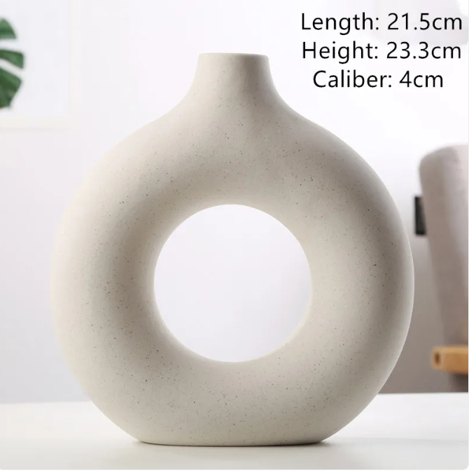 Donut Flower Vase