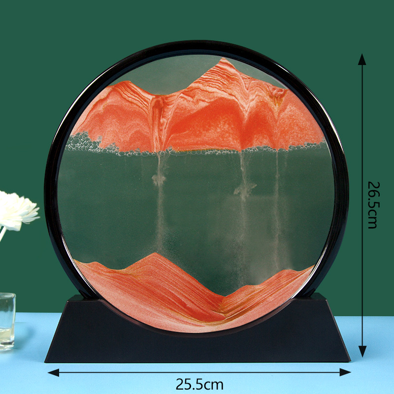 3D Quicksand Hourglass Decoration