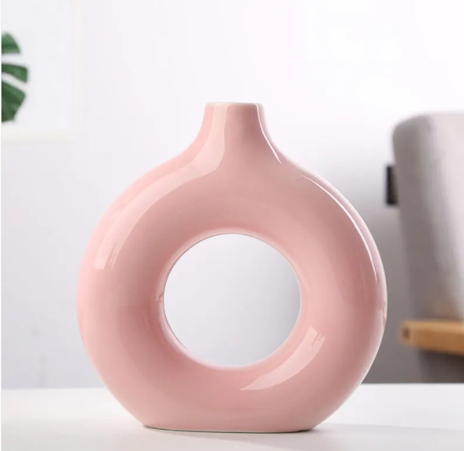 Donut Flower Vase