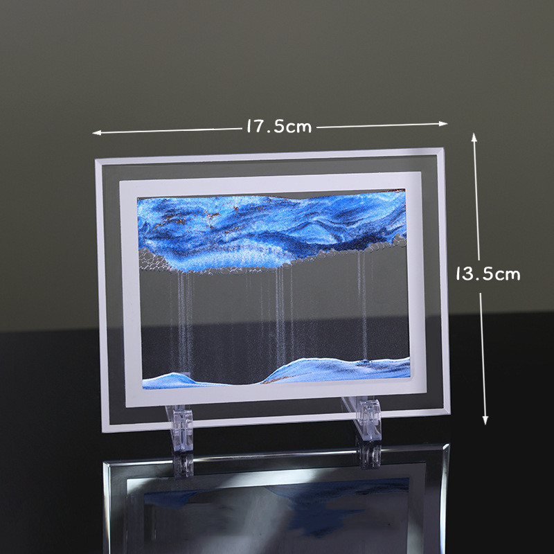 3D Quicksand Hourglass Decoration