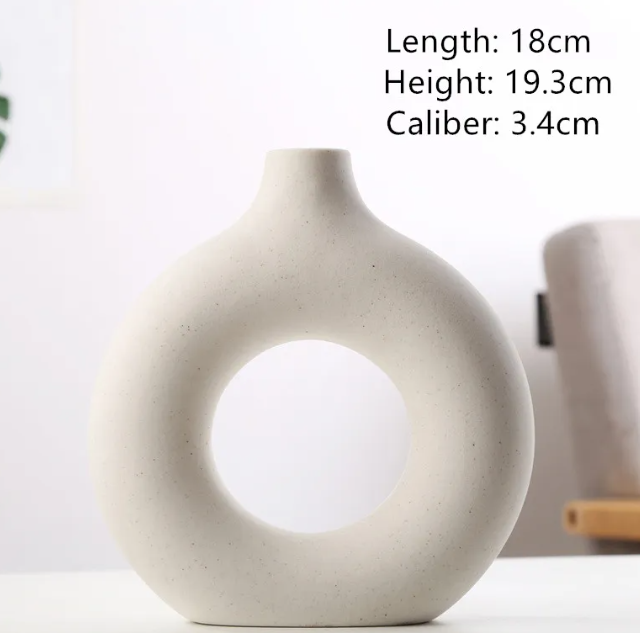 Donut Flower Vase