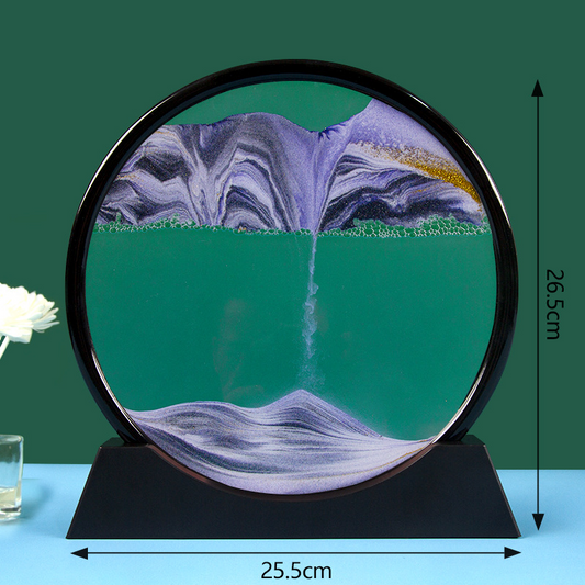 3D Quicksand Hourglass Decoration